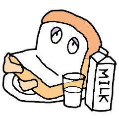 [LINEスタンプ] スライスパン 