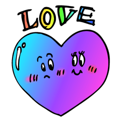 [LINEスタンプ] アメーバ•ラヴァーズ 