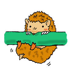 [LINEスタンプ] はりねずみん。 