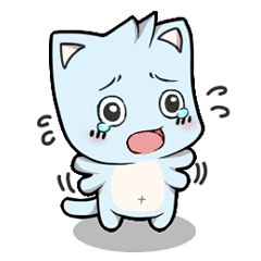 [LINEスタンプ] 泣き虫ネコ にゃんじろう 