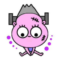 [LINEスタンプ] フランケン2 