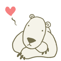 [LINEスタンプ] lazy lazy bear 