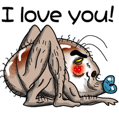 [LINEスタンプ] カマドウマさん 
