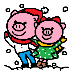 [LINEスタンプ] トンくんの冬。 