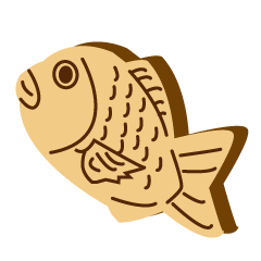 [LINEスタンプ] 俺ら鯛焼きょうだい 