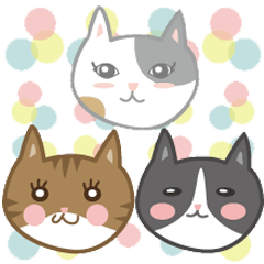 [LINEスタンプ] カワイコニャン 