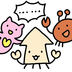[LINEスタンプ] 海洋生物スタンプ 