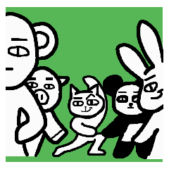 [LINEスタンプ] ネット用語(リアクション編) 