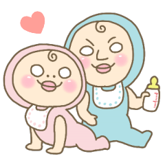 [LINEスタンプ] しろめちゃんとおまめさん第八弾 type B fetchpriority=high
