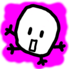 [LINEスタンプ] --- らくがきくん ---