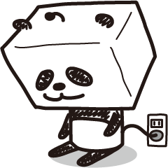 [LINEスタンプ] ロボットアニマル パンダ号 
