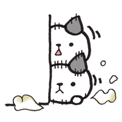 [LINEスタンプ] 壁からねこ fetchpriority=high