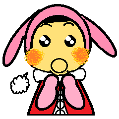 [LINEスタンプ] ウサギっ娘の画像（メイン）