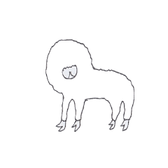 [LINEスタンプ] もこもこ ベイビー
