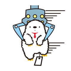 [LINEスタンプ] Tag Bear