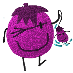 [LINEスタンプ] ナスの遣い