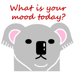 [LINEスタンプ] what's your mood today？