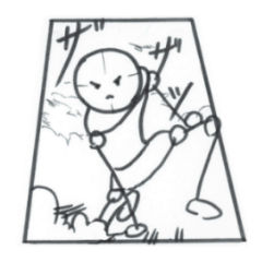 [LINEスタンプ] 主人公のアタリくん 