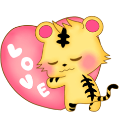 [LINEスタンプ] トラのこたろう 