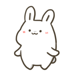 [LINEスタンプ] もちうさ。 