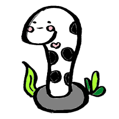 [LINEスタンプ] ほのぼのチンアナゴさん