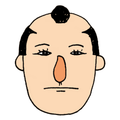 [LINEスタンプ] ちょいイラさむらい 苛乃助
