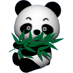 [LINEスタンプ] ダイエット・パンダのパンパン 