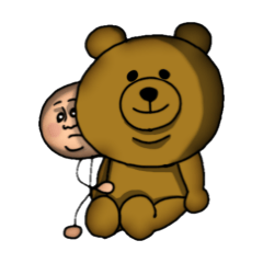 [LINEスタンプ] ひよわな棒人間