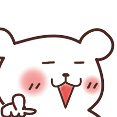 [LINEスタンプ] ゆるゆる手書きクマ Ver.2 