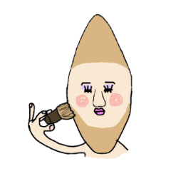 [LINEスタンプ] 下手っぴ長い頭。ぱーとツー。 fetchpriority=high