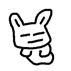 [LINEスタンプ] やけくそうさぎ2 