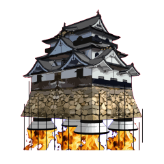 [LINEスタンプ] 日本の城 