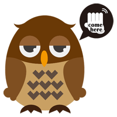 [LINEスタンプ] Night Owl 