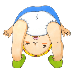 [LINEスタンプ] ハナちゃんとタロさん 