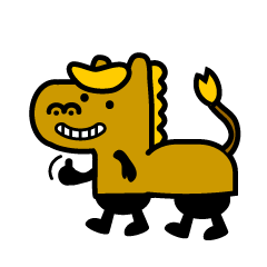 [LINEスタンプ] 馬っぽい 