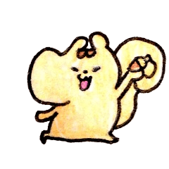 [LINEスタンプ] リス。 fetchpriority=high