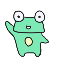 [LINEスタンプ] しかくい顔のかえる一家送迎、病気編 