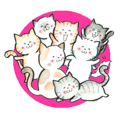 [LINEスタンプ] 猫ねこいっぱい2 