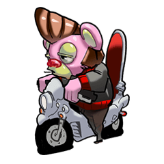[LINEスタンプ] ROCKaBULLY