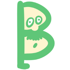 [LINEスタンプ] Mr. B 