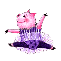 [LINEスタンプ] Annie the Piglet 