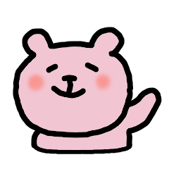 [LINEスタンプ] ピンクマさん 