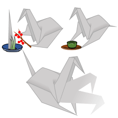 [LINEスタンプ] 千羽鶴 fetchpriority=high