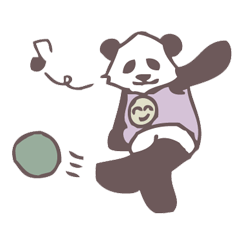 [LINEスタンプ] パンダイちゃんのほっこりさん日常生活 