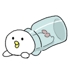 [LINEスタンプ] 白いカッパのあれこれ 