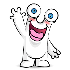 [LINEスタンプ] Awah Awah...ha ha ha 
