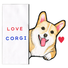 [LINEスタンプ] コーギーの毎日