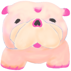 [LINEスタンプ] ブルドッグ レオン