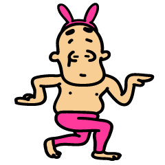 [LINEスタンプ] ウサ
