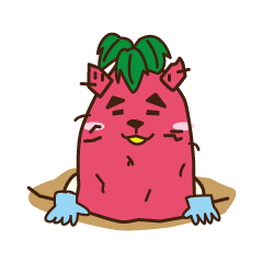 [LINEスタンプ] ほっくり！さつまいヌ 